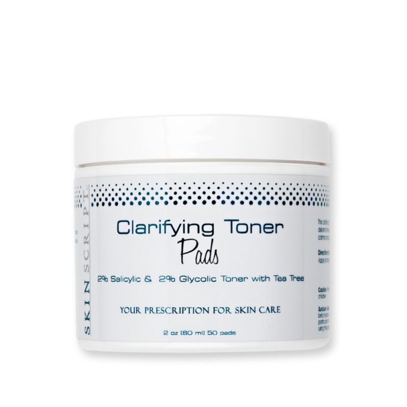 Skin Script Clarifying Toner Pads 2 oz